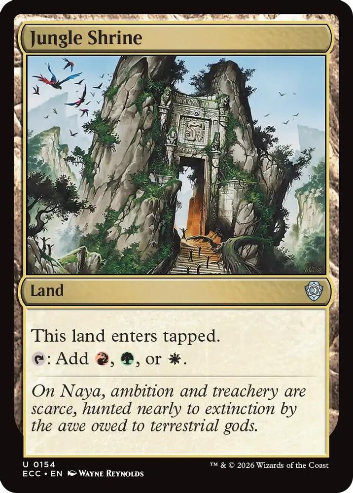 Jungle Shrine [Lorwyn Eclipsed Commander]