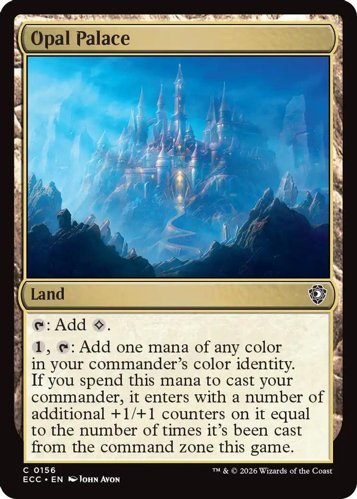 Opal Palace [Lorwyn Eclipsed Commander]