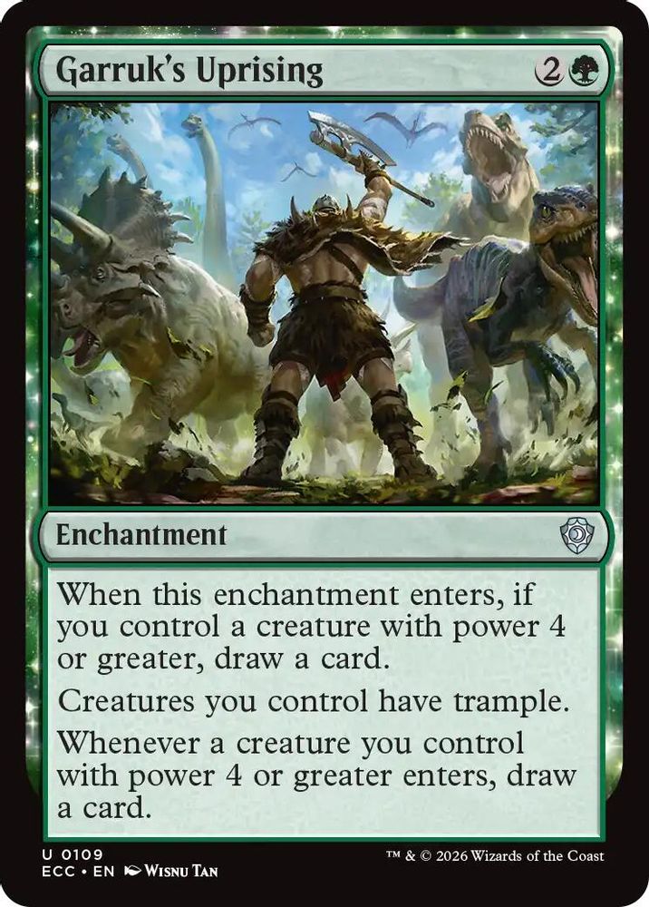 Garruk's Uprising [Lorwyn Eclipsed Commander]