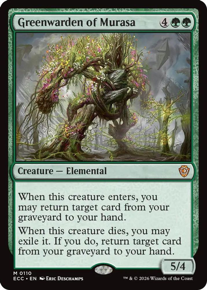 Greenwarden of Murasa [Lorwyn Eclipsed Commander]