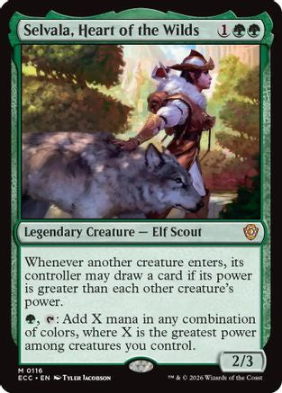 Selvala, Heart of the Wilds [Lorwyn Eclipsed Commander]