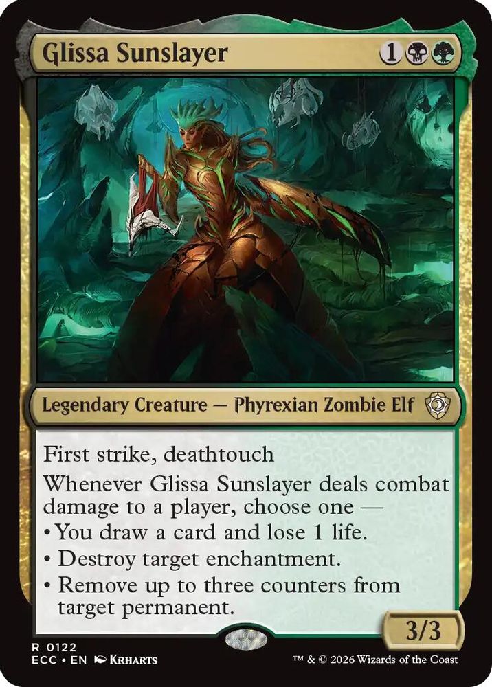Glissa Sunslayer [Lorwyn Eclipsed Commander]