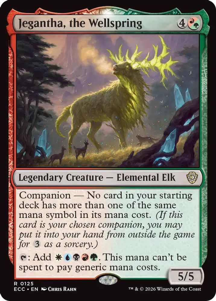 Jegantha, the Wellspring [Lorwyn Eclipsed Commander]