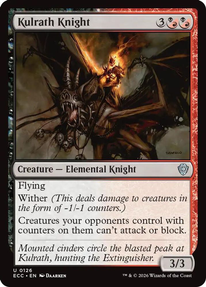 Kulrath Knight [Lorwyn Eclipsed Commander]