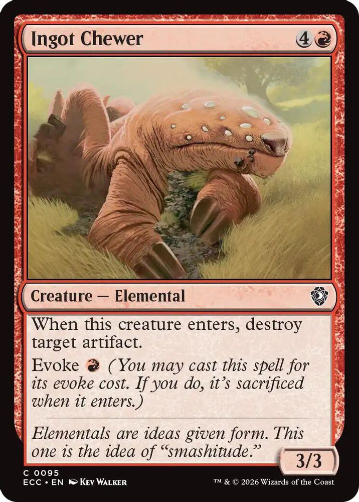 Ingot Chewer [Lorwyn Eclipsed Commander]