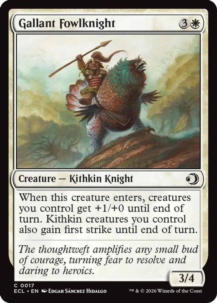 Gallant Fowlknight [Lorwyn Eclipsed]