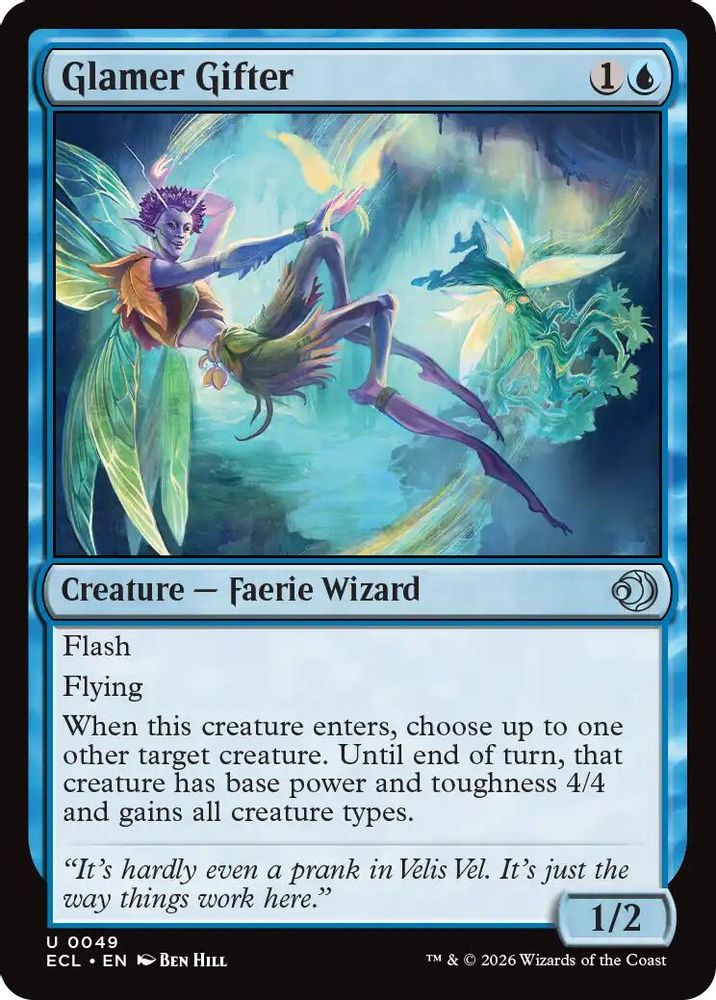 Glamer Gifter [Lorwyn Eclipsed]