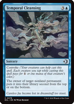 Temporal Cleansing [Lorwyn Eclipsed]