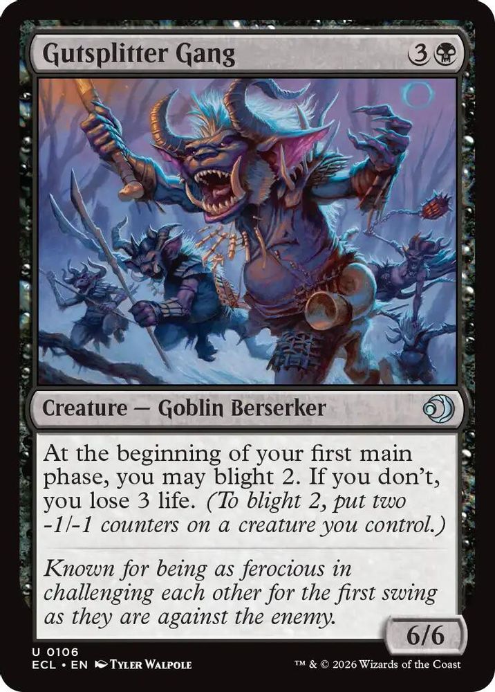 Gutsplitter Gang [Lorwyn Eclipsed]