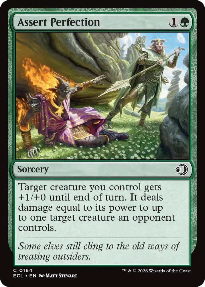 Assert Perfection [Lorwyn Eclipsed]
