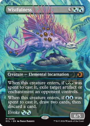 Wistfulness (Borderless) [Lorwyn Eclipsed]