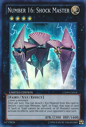 Number 16: Shock Master [CT09-EN014] Super Rare