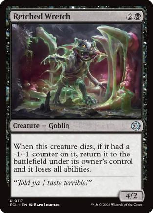 Retched Wretch [Lorwyn Eclipsed]