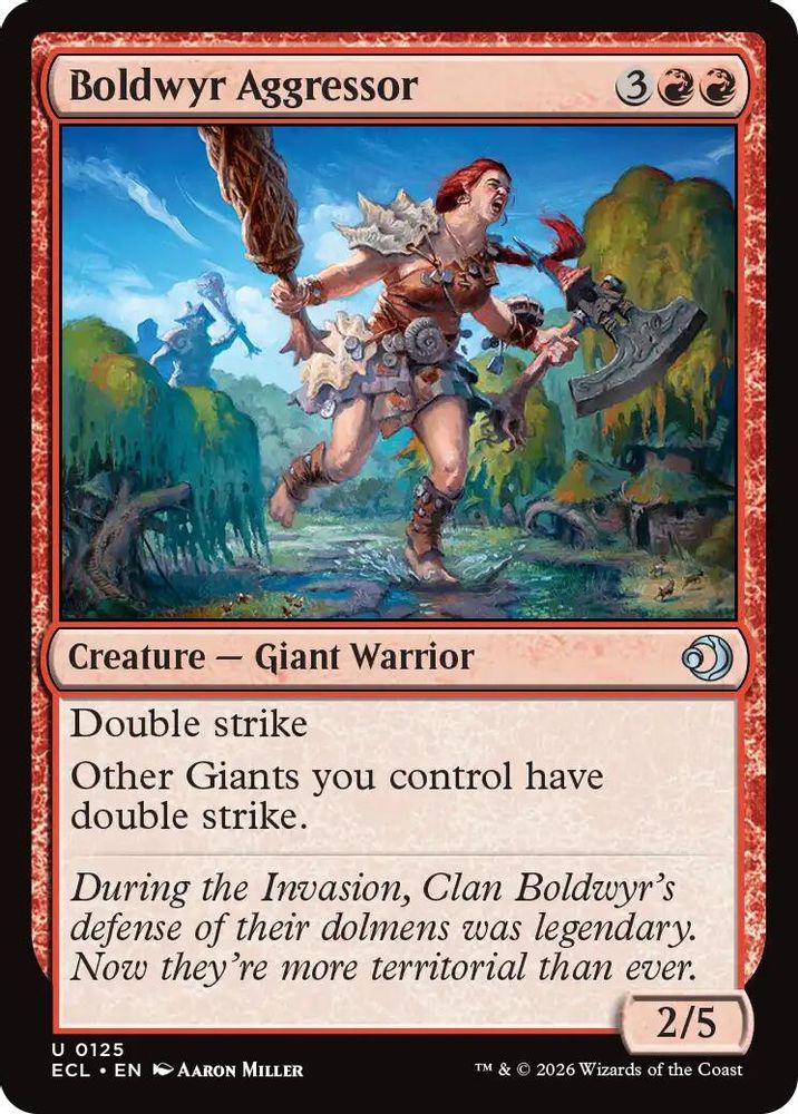 Boldwyr Aggressor [Lorwyn Eclipsed]