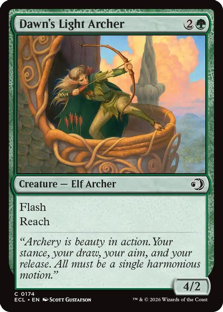 Dawn's Light Archer [Lorwyn Eclipsed]