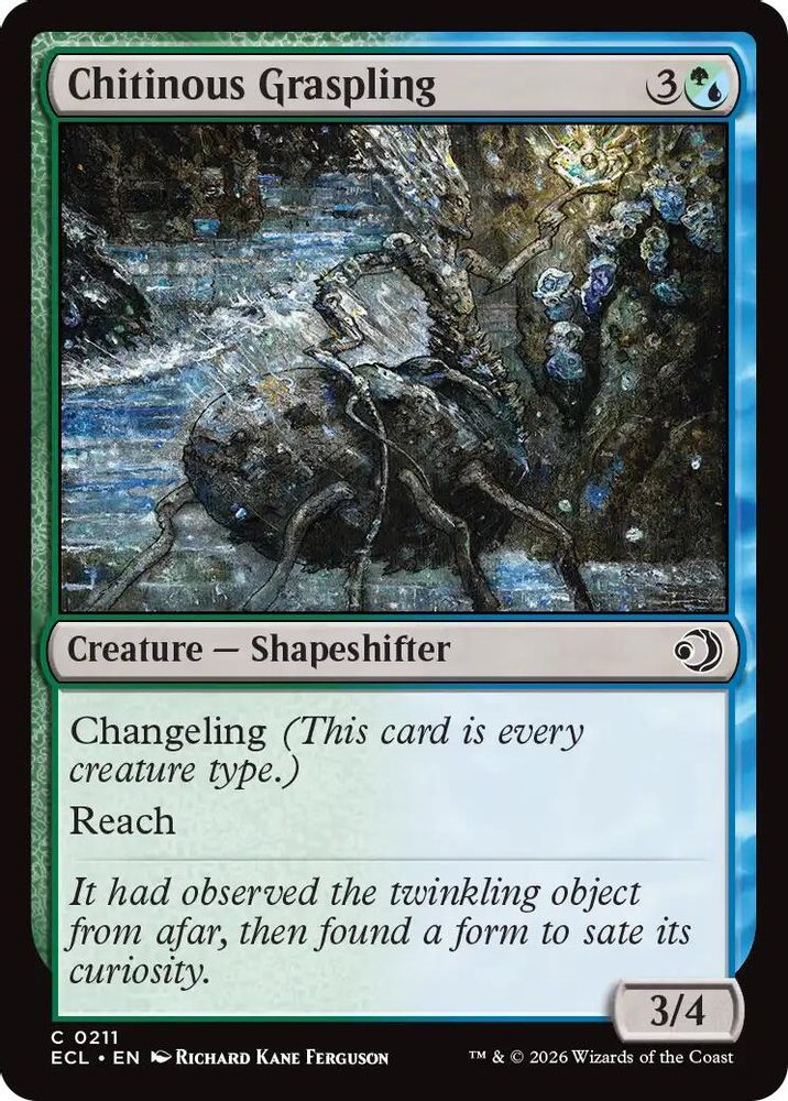 Chitinous Graspling [Lorwyn Eclipsed]