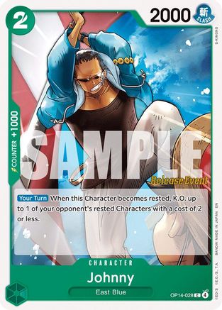 Johnny [The Azure Sea's Seven Release Event Cards]