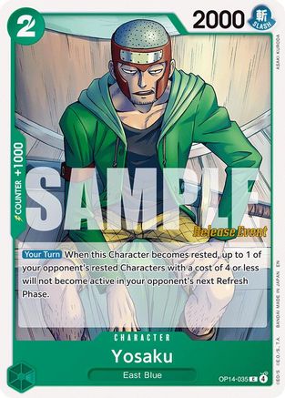 Yosaku [The Azure Sea's Seven Release Event Cards]