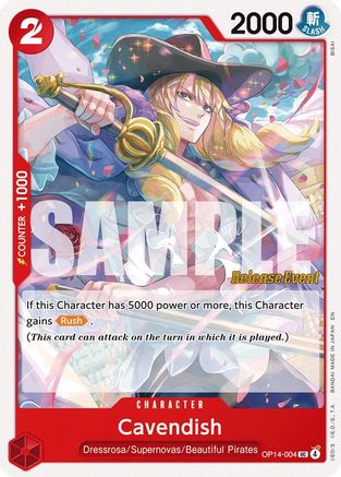 Cavendish [The Azure Sea's Seven Release Event Cards]