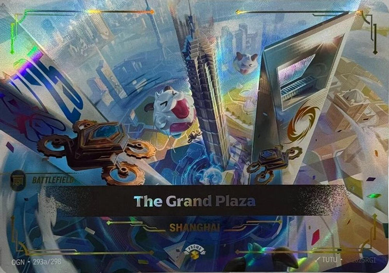The Grand Plaza (293a/298) - [Riftbound Promotional Cards Foil] (Riftbound TCG)