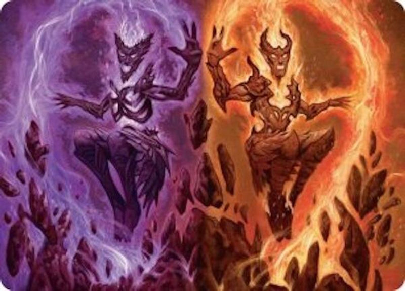 Fire Covenant Art Card [Lorwyn Eclipsed Art Series]