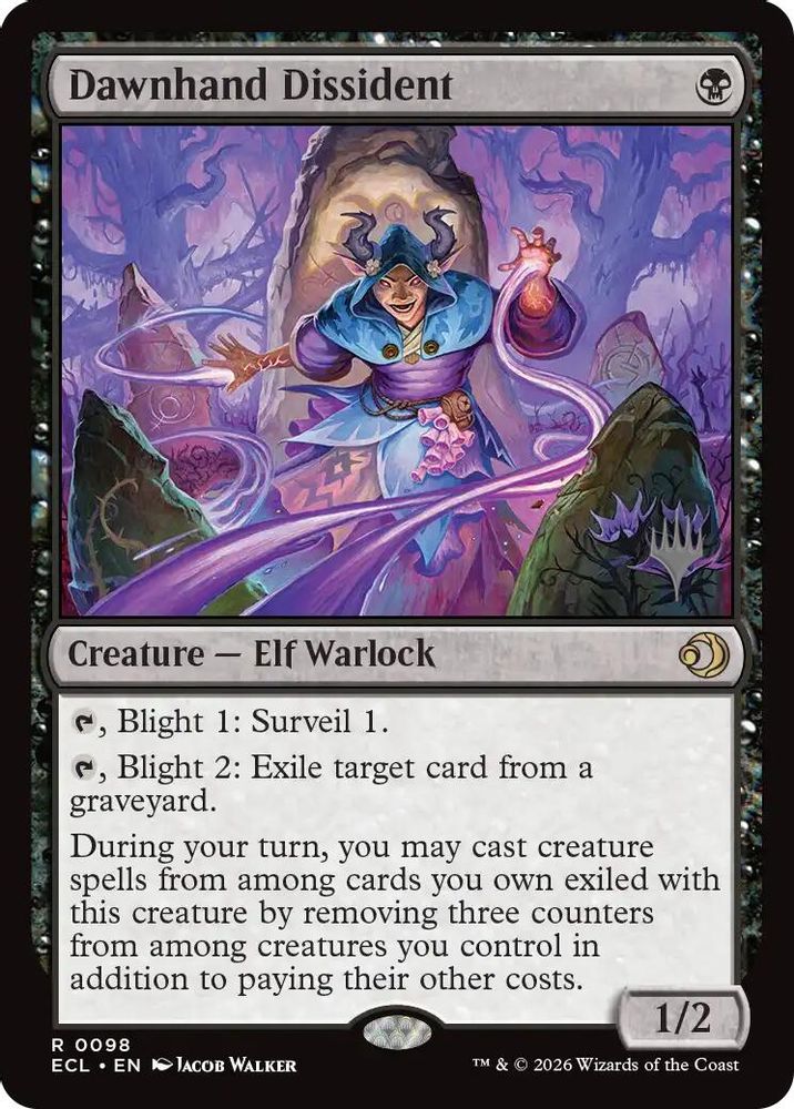 Dawnhand Dissident [Lorwyn Eclipsed Promos]