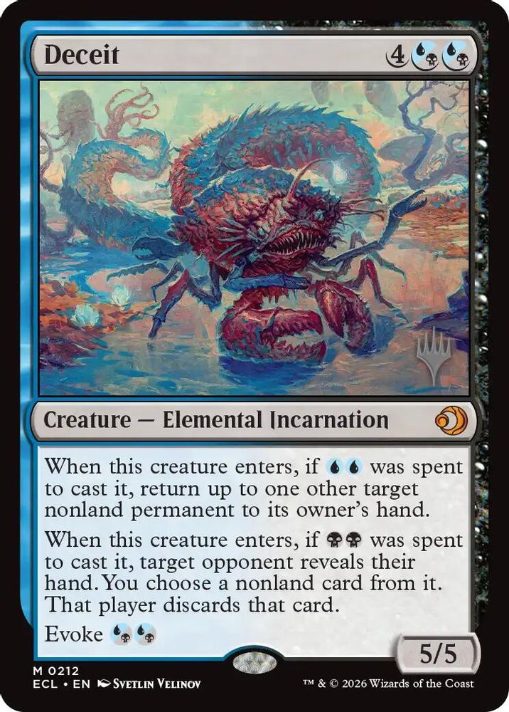 Deceit [Lorwyn Eclipsed Promos]
