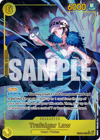 Trafalgar Law (Alternate Art) [Extra Booster: One Piece Heroines Edition]