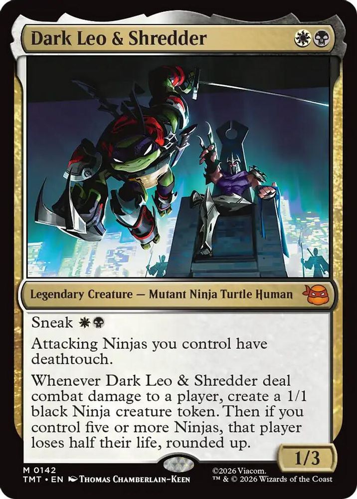 Dark Leo & Shredder [Teenage Mutant Ninja Turtles]