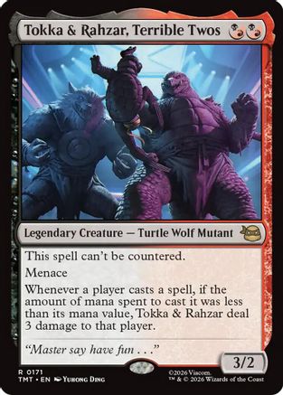 Tokka & Rahzar, Terrible Twos [Teenage Mutant Ninja Turtles]