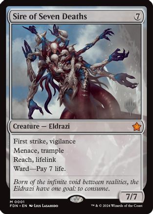 Sire of Seven Deaths [Lorwyn Eclipsed Promos]