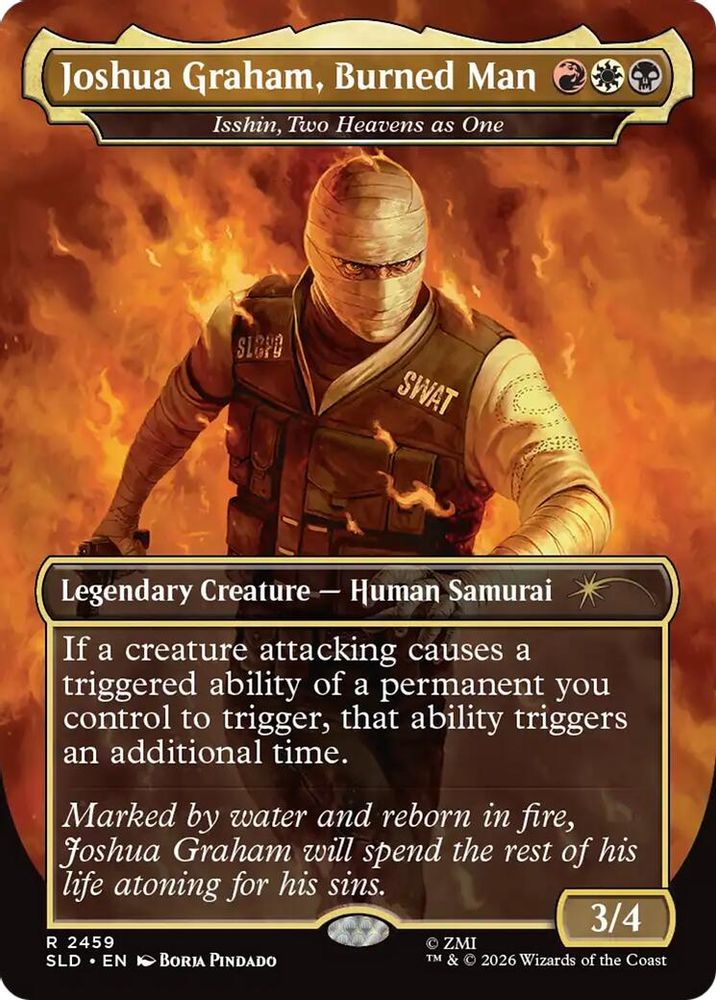 Joshua Graham, Burned Man - Isshin, Two Heavens as One [Secret Lair Drop Series]