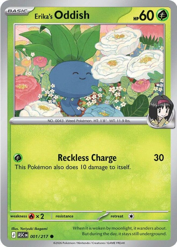 Erika's Oddish (001/217) [Mega Evolution: Ascended Heroes]
