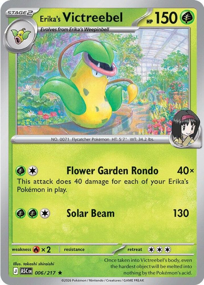 Erika's Victreebel (006/217) [Mega Evolution: Ascended Heroes]