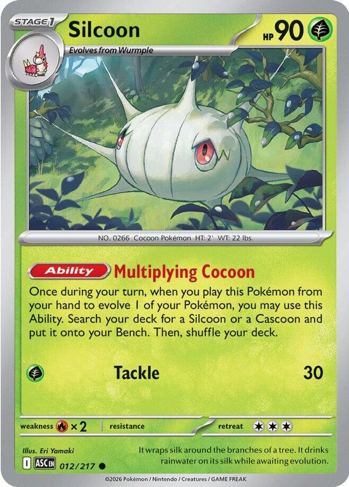 Silcoon (012/217) [Mega Evolution: Ascended Heroes]