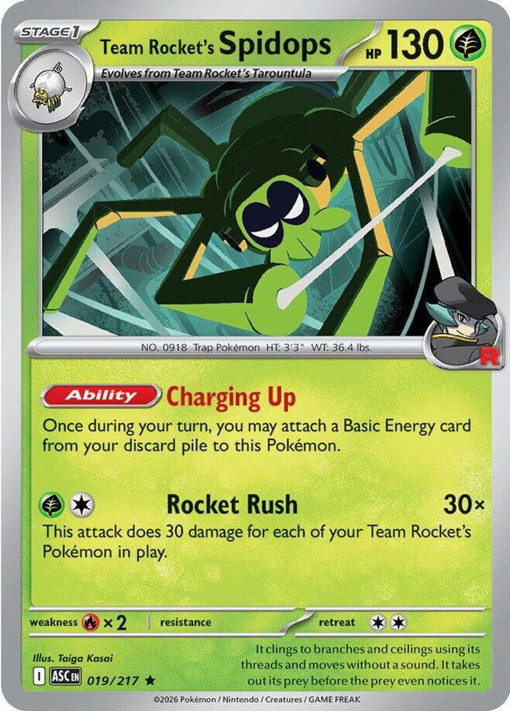 Team Rocket's Spidops (019/217) [Mega Evolution: Ascended Heroes]