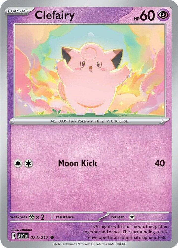 Clefairy (074/217) [Mega Evolution: Ascended Heroes]