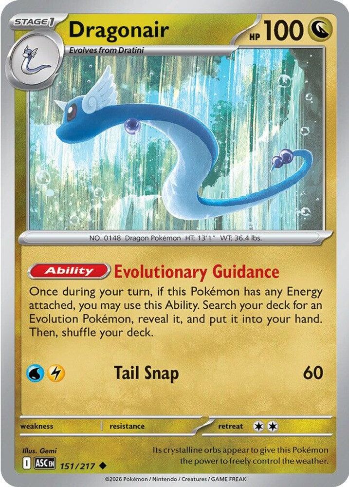 Dragonair 151  - Reverse Holofoil ME Ascended Heroes - Uncommon