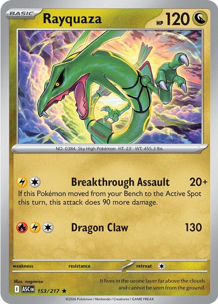 Rayquaza (153/217) [Mega Evolution: Ascended Heroes]