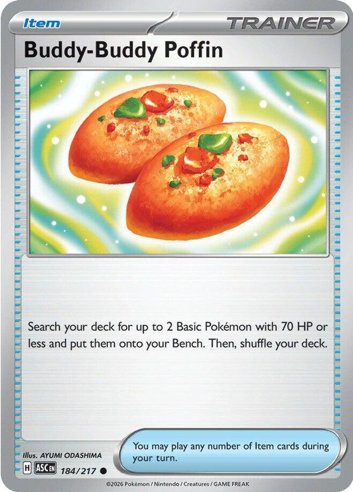 Buddy-Buddy Poffin (184/217) [Mega Evolution: Ascended Heroes]