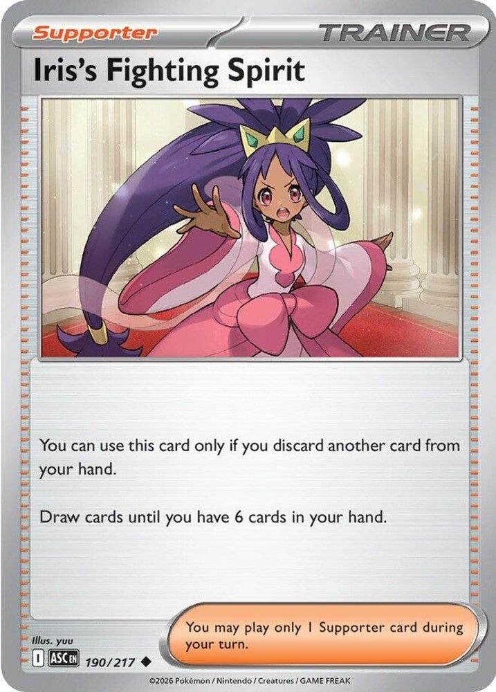 Iris's Fighting Spirit (190/217) [Mega Evolution: Ascended Heroes]