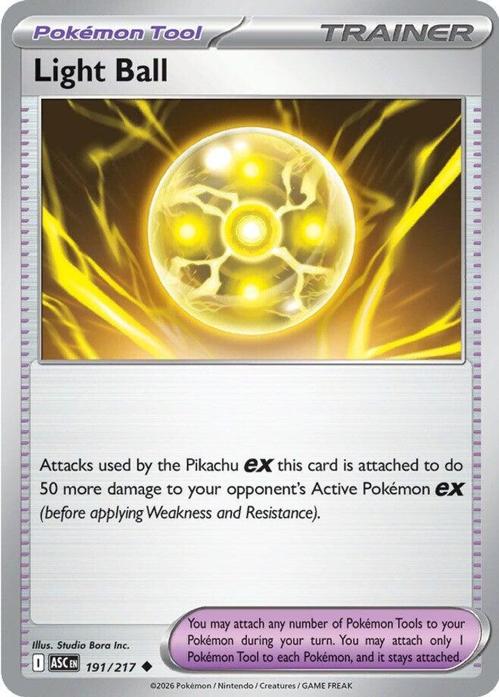 Light Ball (191/217) [Mega Evolution: Ascended Heroes]