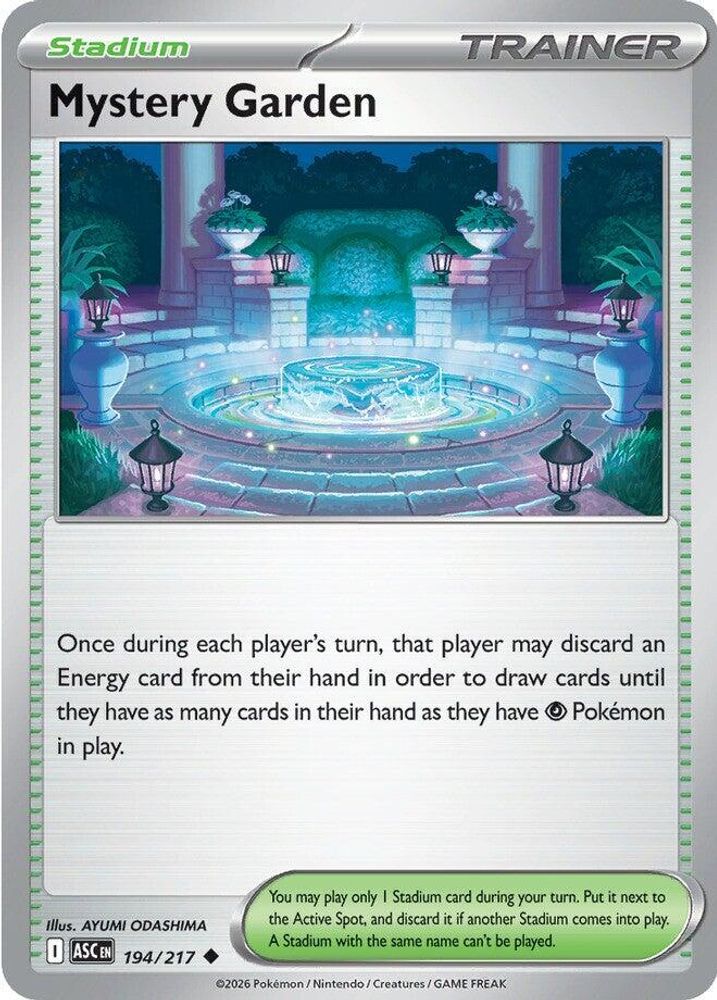 Mystery Garden 194  - Reverse Holofoil ME Ascended Heroes - Uncommon