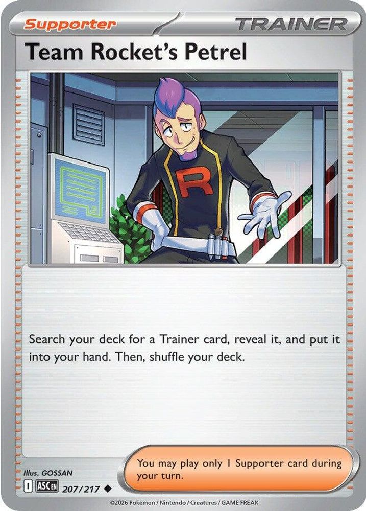 Team Rocket's Petrel (207/217) [Mega Evolution: Ascended Heroes]