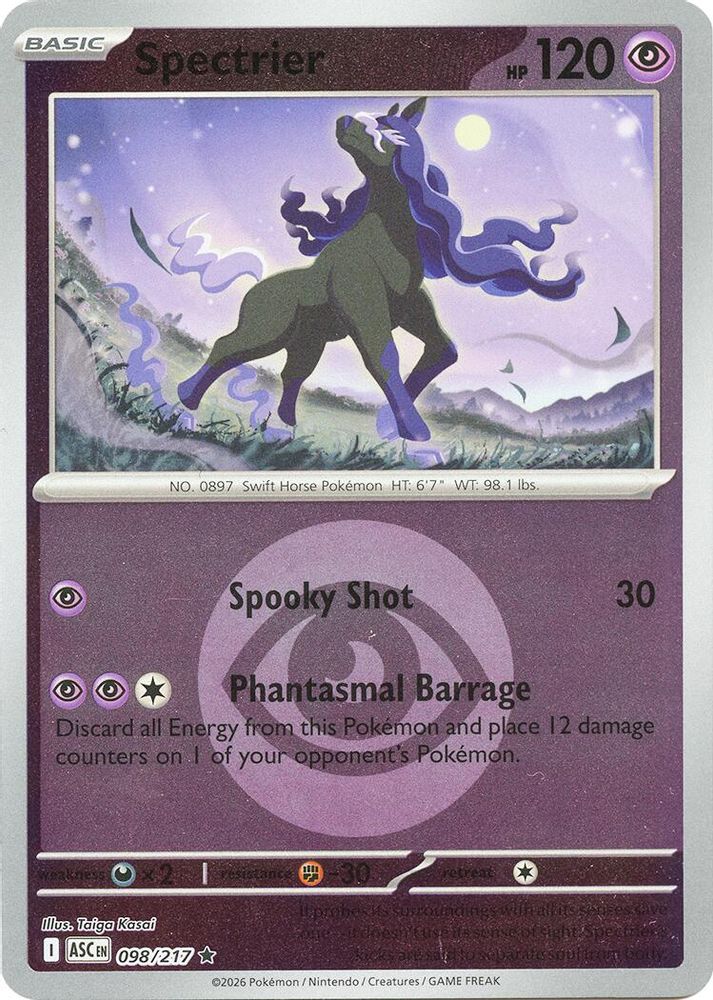 Spectrier (098/217) (Energy Symbol Pattern) [Mega Evolution: Ascended Heroes]