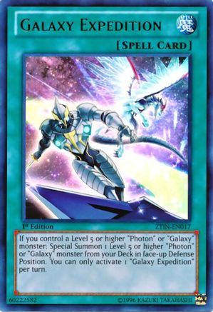 Galaxy Expedition [ZTIN-EN017] Ultra Rare