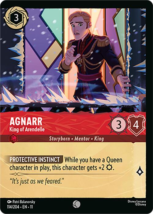 Agnarr - King of Arendelle (Foil) (114/204) [Winterspell]