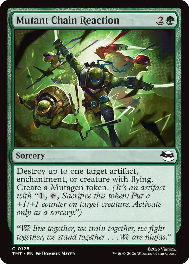 Mutant Chain Reaction [Teenage Mutant Ninja Turtles]