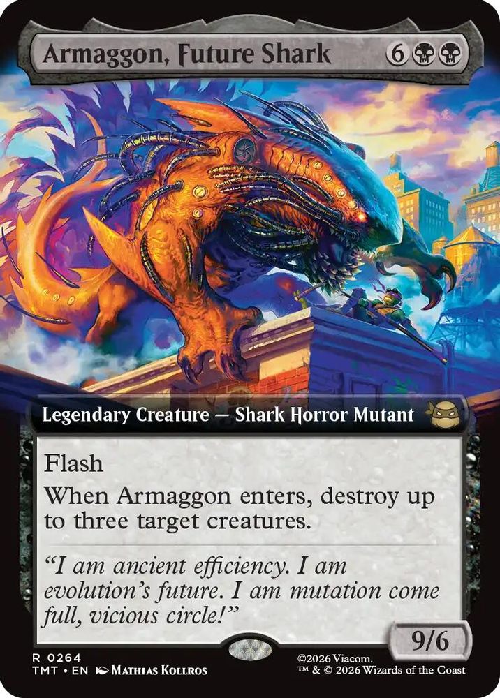 Armaggon, Future Shark (Extended Art) [Teenage Mutant Ninja Turtles]