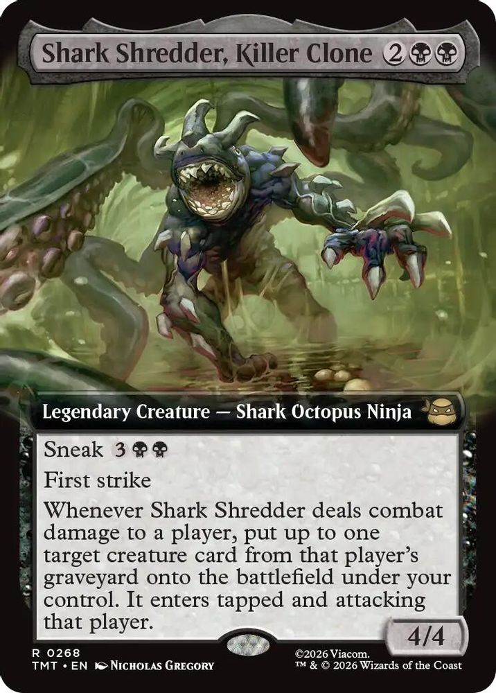 Shark Shredder, Killer Clone (Extended Art) [Teenage Mutant Ninja Turtles]